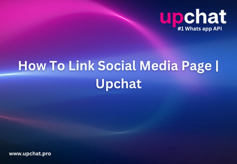 How To Link Social Media Page | Upchat