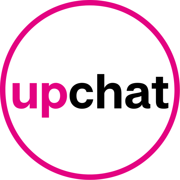 UpChat round logo